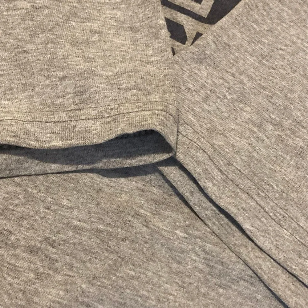Polo jeans co Heather grey graphic tee vintage 00s collegiate style XL/23.5